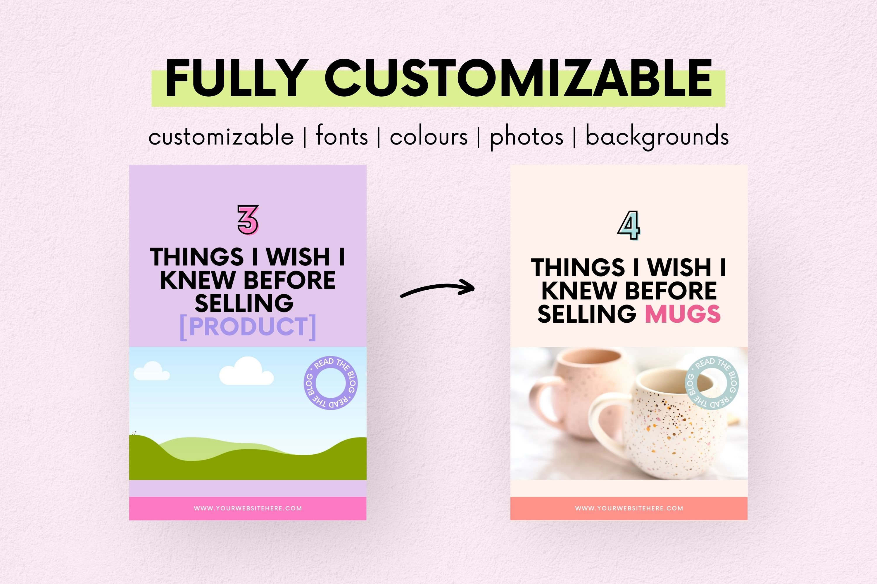 52 Pinterest Templates & Blog Ideas | Canva Templates | Pinterest Pins ...