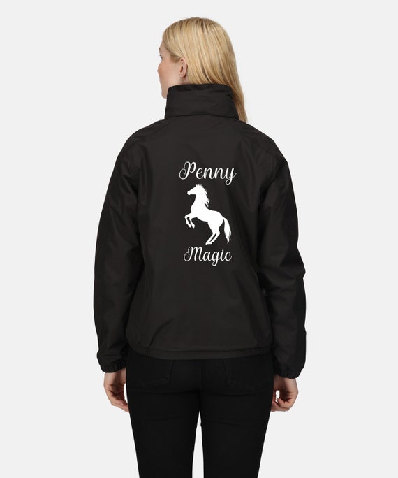 Personalised horse riding coat clearance