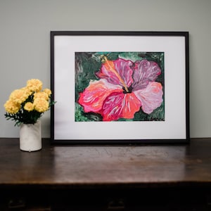 Hibiscus in Hawaii~ Bright Tropical Flowers Print