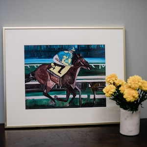 The Great American Pharaoh, Kentucky Thoroughbred Horse Print
