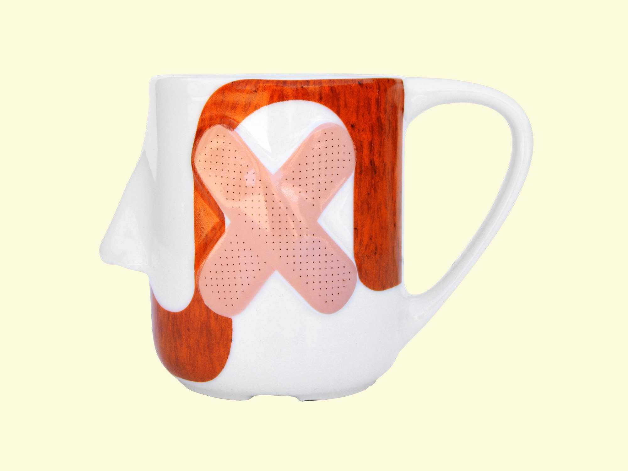 BLANK SUBLIMATION MUGS, 11 Oz Ceramic Mug, Mug With Bamboo Lid