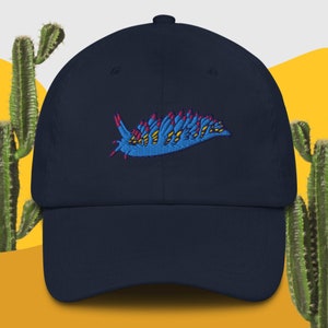 Send Nudies, Groovy Nudibranch Dad hat, Free shipping, great gift for diver