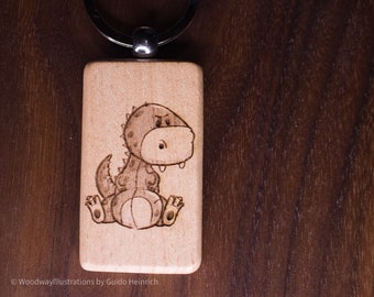 Wooden Keychain 