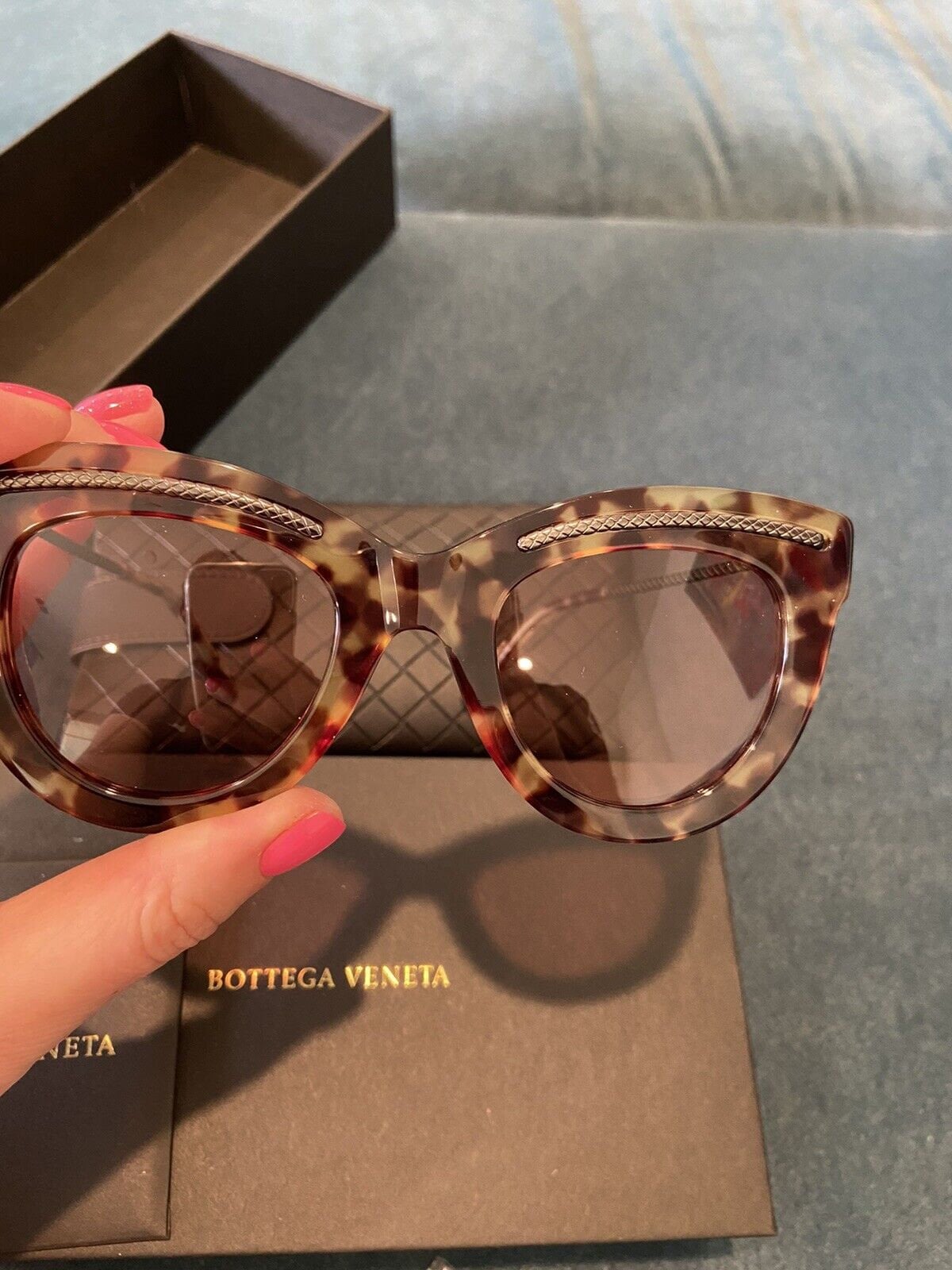 Bottega Veneta Core Avana Ruthenium Orange Women display picture 2
