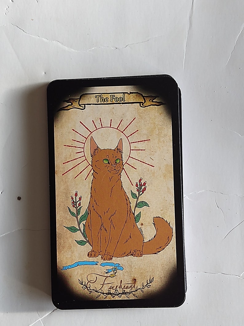 Warrior Cat Tarot Deck Major Arcana Etsy