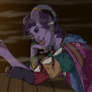 Moon Tarot -- Mollymauk Art Print