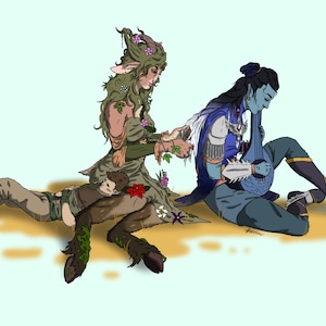 A Quiet Day -- Critical Role Art Print
