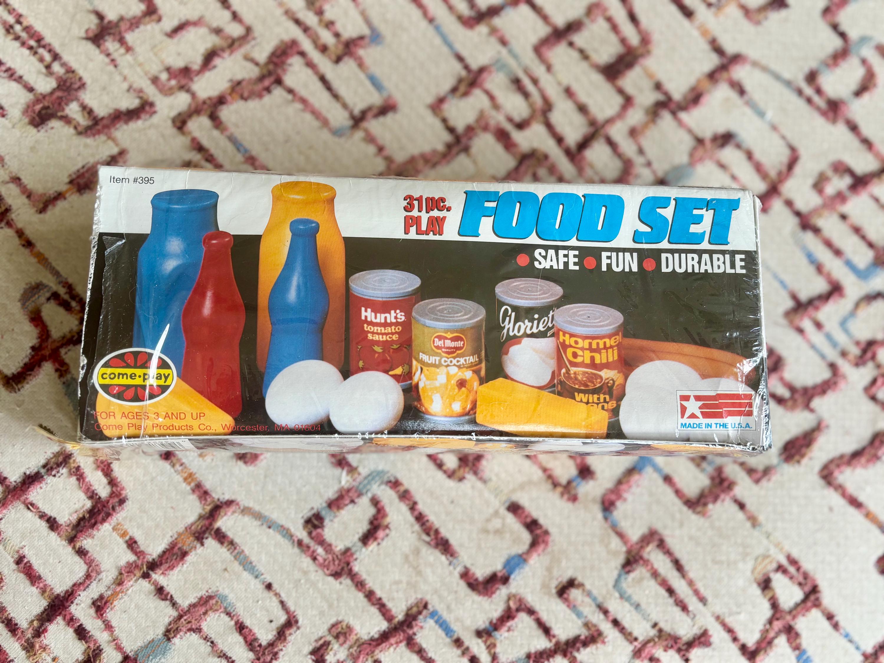 Vintage Play Food - Etsy