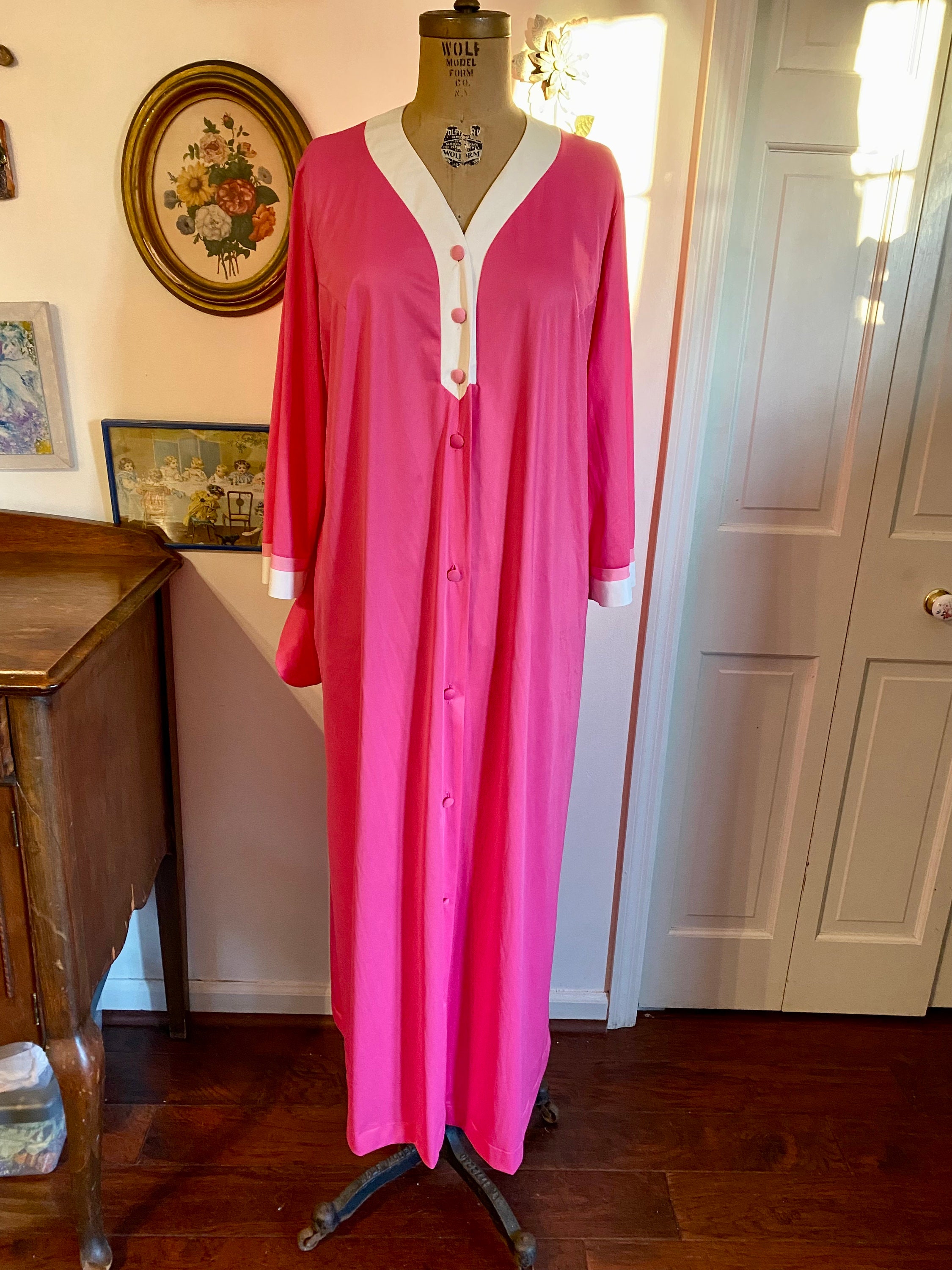 Vintage Mumu Long Sleeve - Etsy