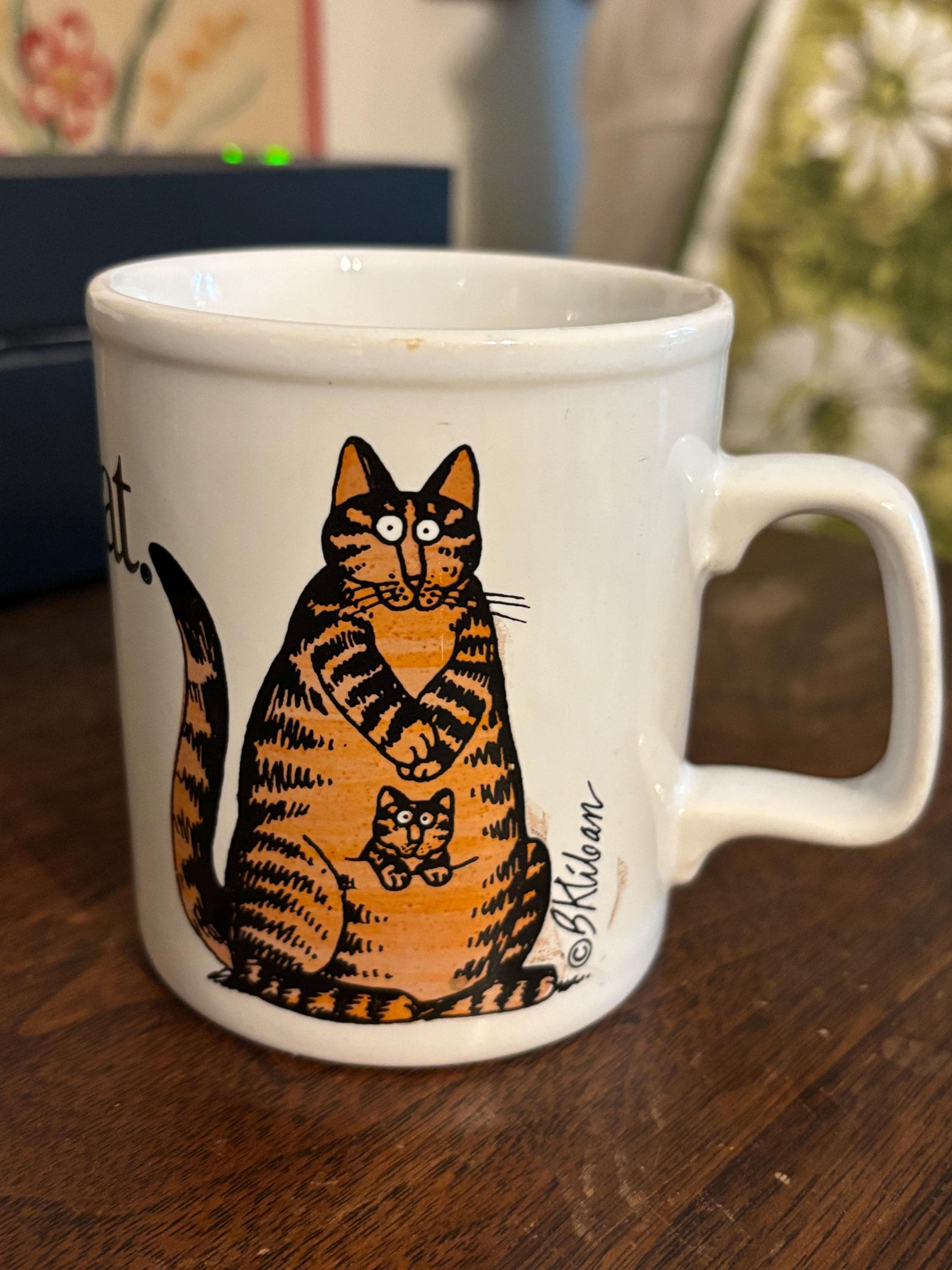 Kliban Cat Mug - Etsy