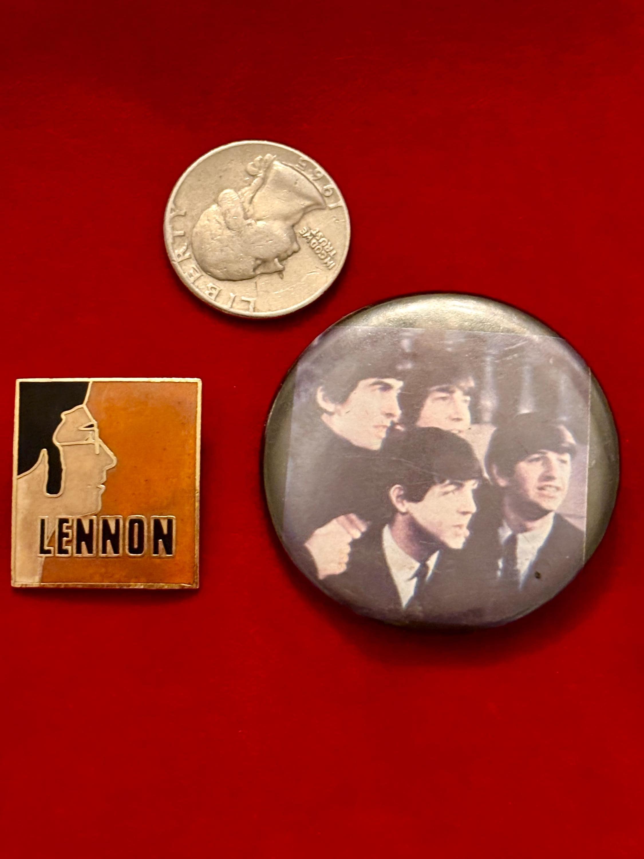 John Lennon Badge - Etsy