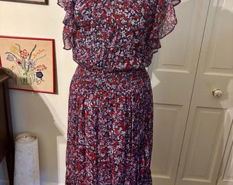 knee length dresses for ladies GRACELYN HALTER MIDI DRESS, MULTI BEACHSIDE HAVEN – Palm Place main image 1