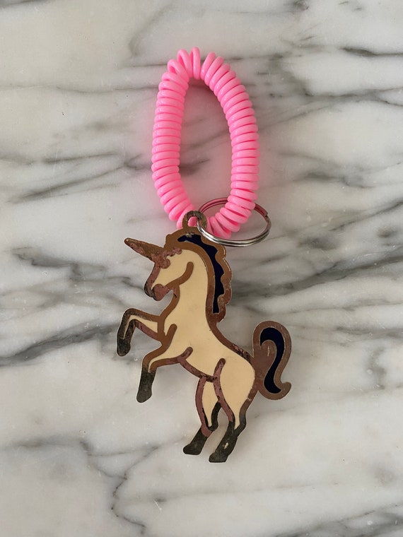 Vintage 1970’s unicorn key chain - image 2