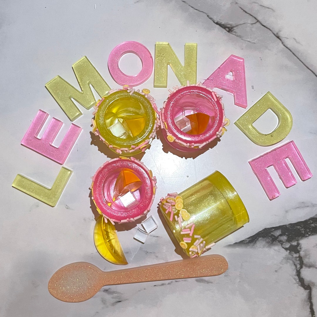 RESIN LEMONADE KIT, Summer Resin, Dramatic Play, Play Kitchen, Outdoor