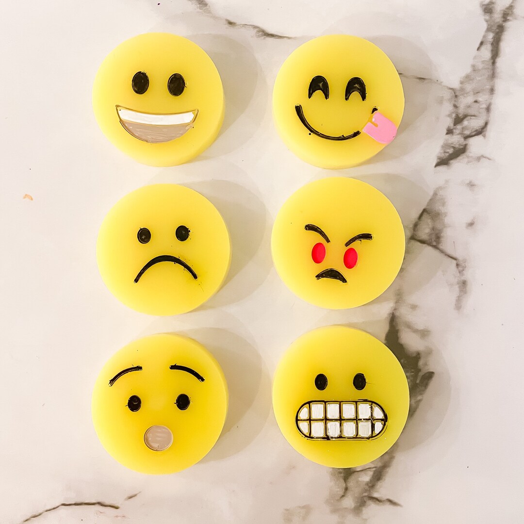 RESIN EMOJIS, Feelings, Emotions, Toddler, Kids, Homeschool, Preschool