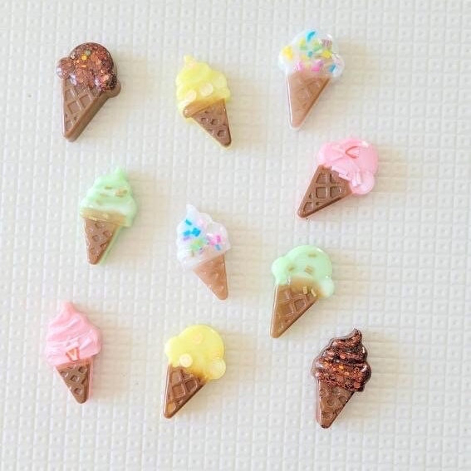 Ice Cream Confetti Ten 10 Frame, Numbers, Counting, Math Manipulative ...