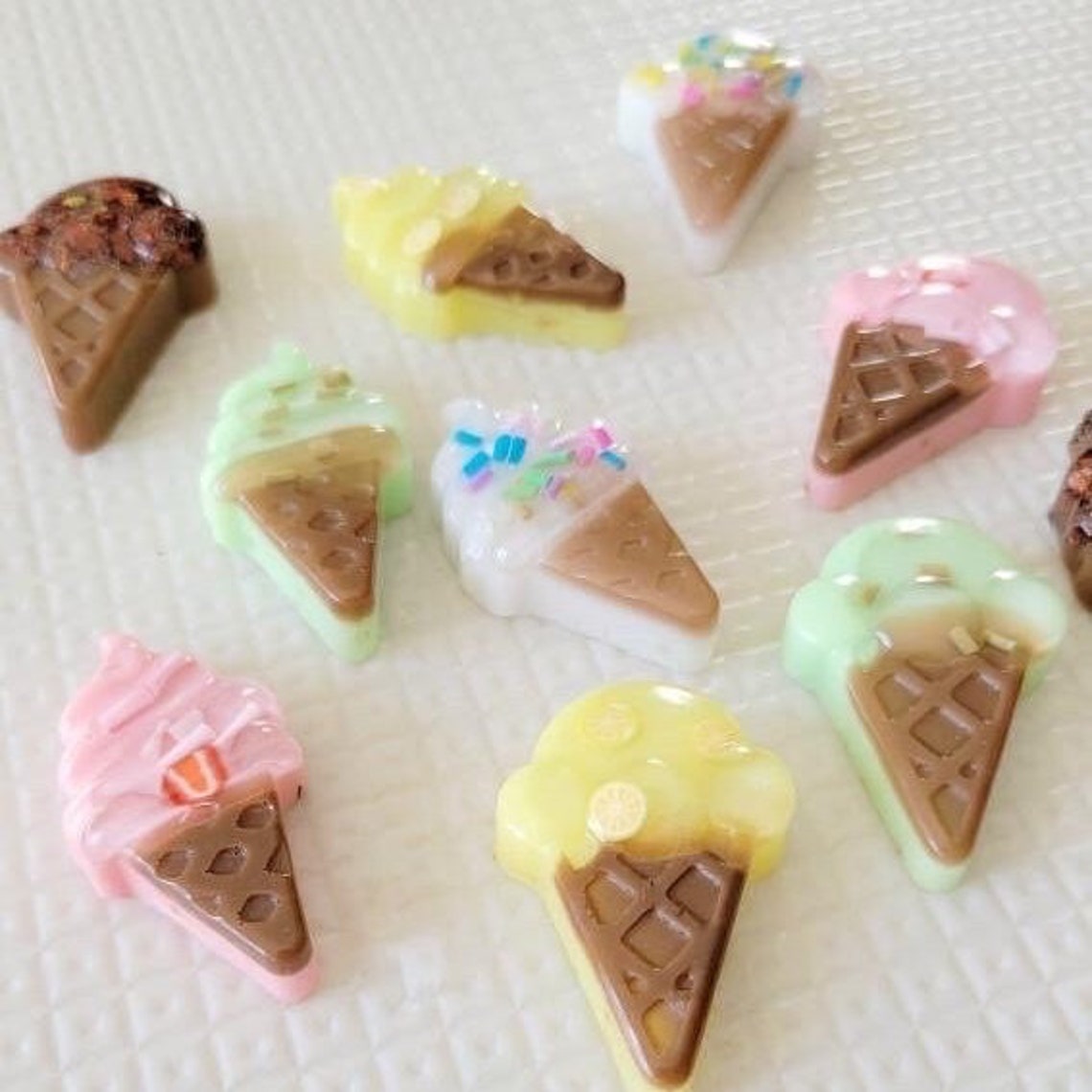Ice Cream Confetti Ten 10 Frame, Numbers, Counting, Math Manipulative ...