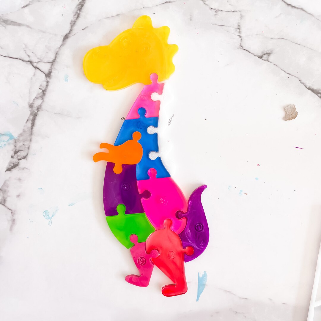 Resin Puzzles, Dinosaur Puzzle, Crocodile Puzzle, Giraffe Puzzle