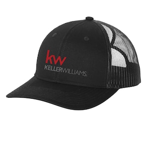 Keller Williams Trucker Cap with Ponytail Design  Stylish Realtor Hat  KW Apparel