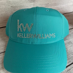 Keller Williams Ladies&#39; Bling Rhinestone Cap, Real Estate Apparel Adjustable Sun Hats For Women