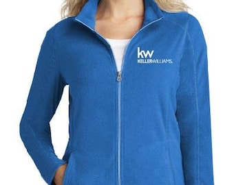 Keller Williams Ladies Microfleece Jacket; Keller Williams, Apparel, Real estate, zip up, jacket, fleece, ladies, apparel, realtor
