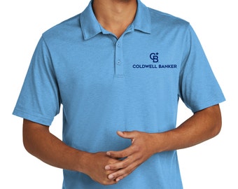 CB-Coldwell Banker Polo, CB Apparel, Polos, Short Sleeve, Embroidered Logo, Real Estate Polo