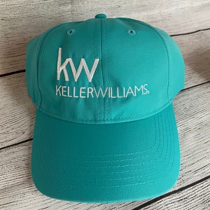 Keller Williams Embroidered Cap with White Logo  Brightcolors Design