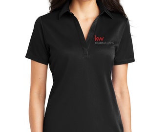 Keller Williams Ladies' Silk Touch Performance polo; polo, short sleeve, performance, embroidered logo, real estate apparel, realtor shirt