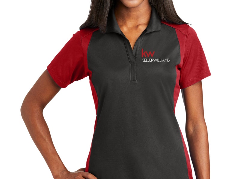 Keller Williams Ladies' Colorblock Polo, KW Apparel, Polos, Short