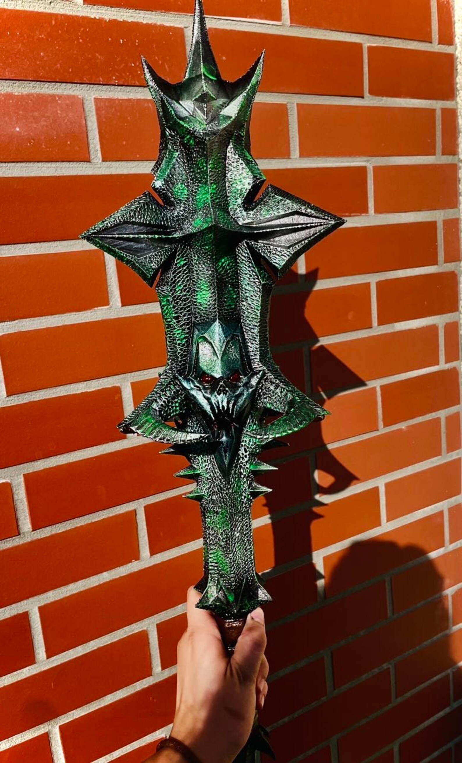 Mace of Molag Bal Inspired High Quality 11 Scale Cosplay Prop / Quick