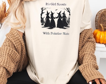 Vintage Witch Comfort Colors Shirt, Vintage Halloween Women Shirt, Funny Witch Vintage Shirt, Witchy Vibes Shirt,