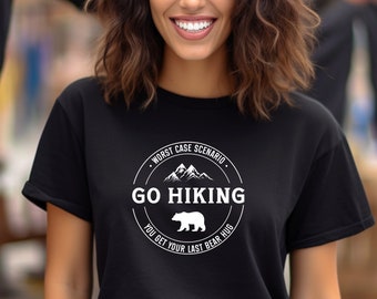 Hiking Shirt, hiking gifts, hiking tshirt, Camping Shirt, womens outdoor Mountain Shirt, Adventure Shirt, Travel Shirt, Nature Lover Shirt