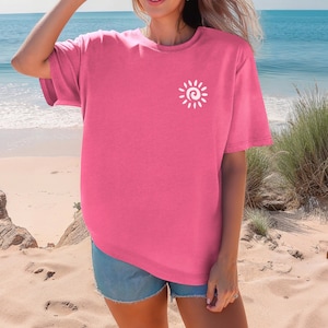Camisa de verano, camisas de playa, camisas lindas, camiseta de mujer, camiseta de vacaciones, ropa linda de verano, camisas de vacaciones, regalos para niñas, camisa Comfort Colors