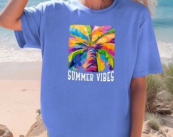 Summer shirt, beach shirts, Cute shirts, tshirt women, vacation tee, cute summer clothes, vacation shirts, girl gifts, Comfort Colors shirt