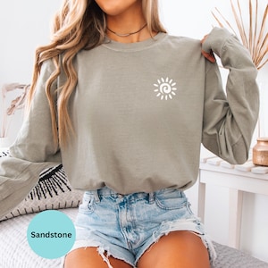 Comfort Colors Long Sleeve, womens summer tops, tshirt women, vacation tee, summer shirts, vacation shirts, womens long sleeve shirt