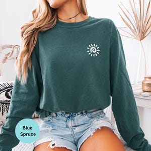 Comfort Colors Long Sleeve, womens summer tops, tshirt women, vacation tee, summer shirts, vacation shirts, womens long sleeve shirt