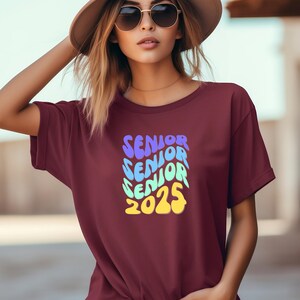 Senior class shirt, Graduation 2025 t-shirt, Senior Gift Graduation, Graduation Shirt, High School Shirt, Back To School Gift,Senior student