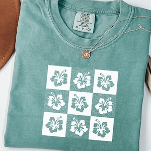 Camisa de verano, camisas de playa, camisas lindas, camiseta de mujer, camiseta de vacaciones, ropa linda de verano, camisas de vacaciones, regalos para niñas, camisa Comfort Colors