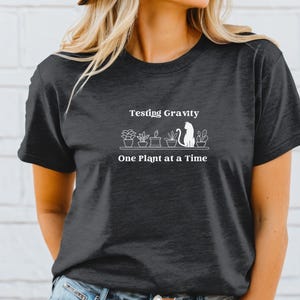 Cat Lover Shirt, cat mom shirt, cat lover gift, plant lover gift, mom gifts, girl gifts, cute shirts, cat lover t-shirt, cute cat shirts