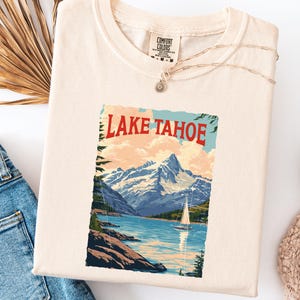 Lake Tahoe Comfort Colors T-Shirt