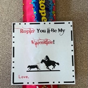 Cowboy Roping Valentine