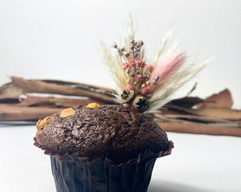 Pink Delight Cupcake Topper | Cake Topper Flowers | Pink Cupcake Flowers | Wedding Flowers | Wedding Decor | Boho | Boho Wedding