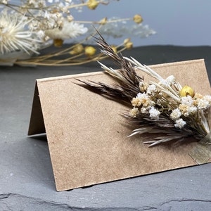 Handmade Wedding Place Cards, Botanical Table Cards, Rustic Wedding Table Cards, Wedding decoration, Place cards, Wedding Name Place Cards.