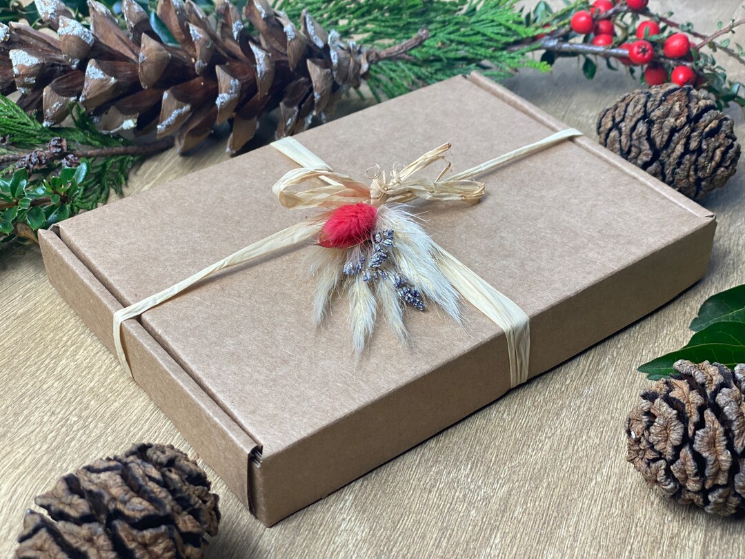 Red Wing Gift Topper Present Toppers Floral Toppers Etsy