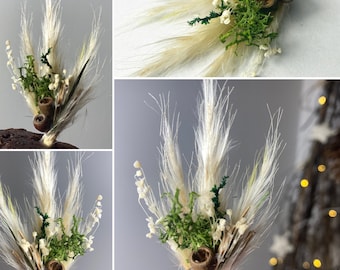Miniature Dried Flower Bouquet | Cupcake Dried Flowers | Woodland Topper | Cake Topper | Natural | Cake Decoration | Party | Celebrate