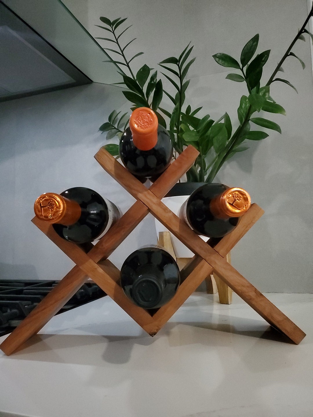 Stylish Aromatic Cedar Wine Rack Etsy
