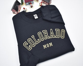 Custom Embroidered Crewneck - Embroidered Sweatshirt - Embroidery Hoodie - College Sweatshirt- Personalized Varsity Sweatshirt - Sweater