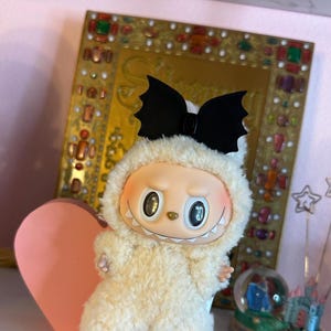 Labubu Accessories/ Halloween BAT Labubu BOW