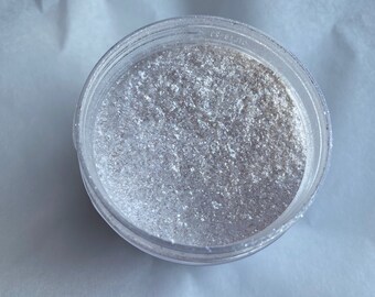 Poudre de mica blanc super scintillant