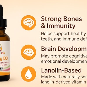 Purely D3 | Lanolin-Based Vitamin D3 Drops image 2
